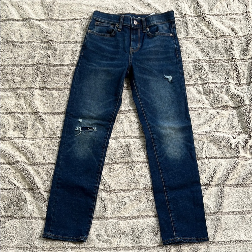 Old Navy Blue Straight Jeans Classic Style